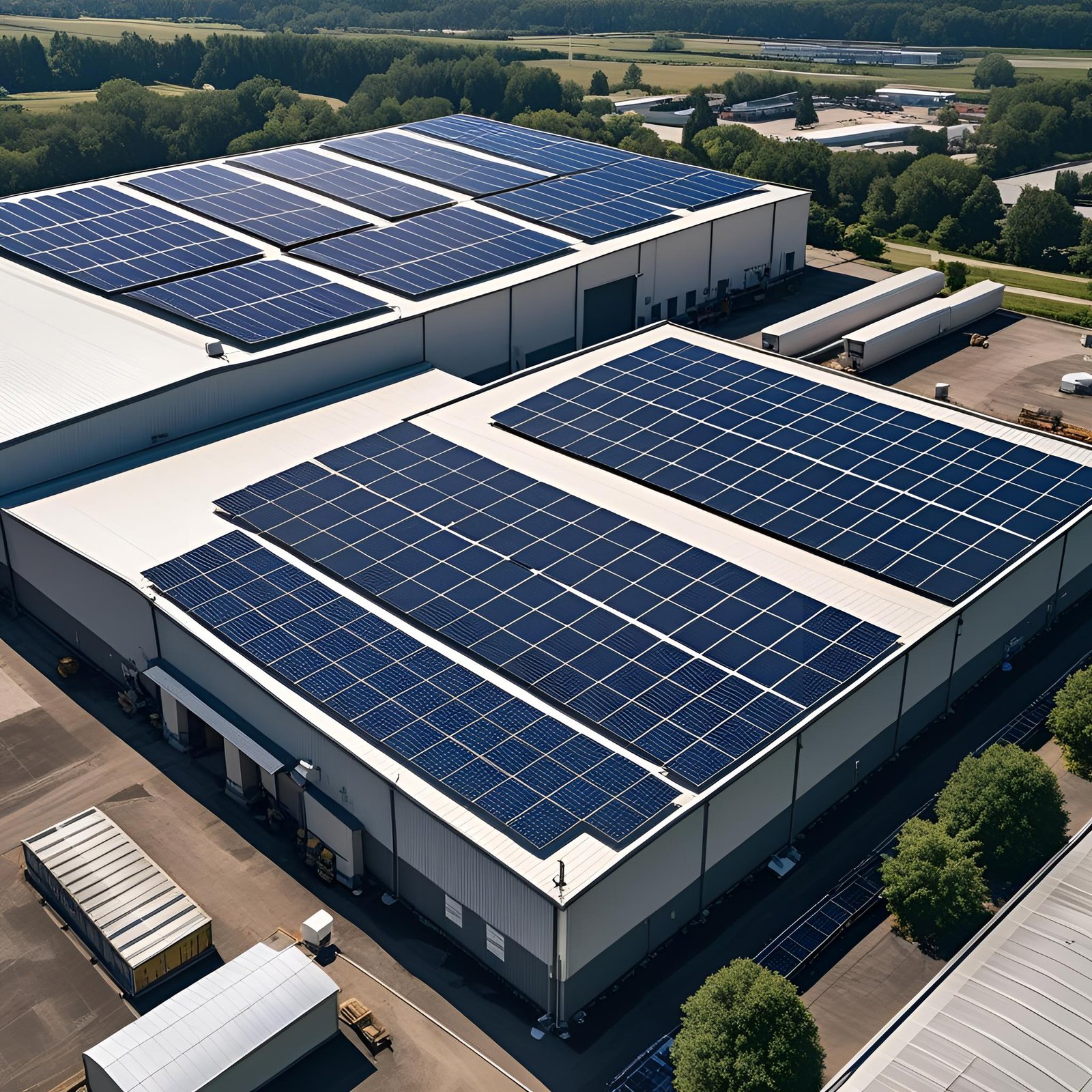 Industrial 100kW On-Grid Solar Power System for Manufacturing Plant